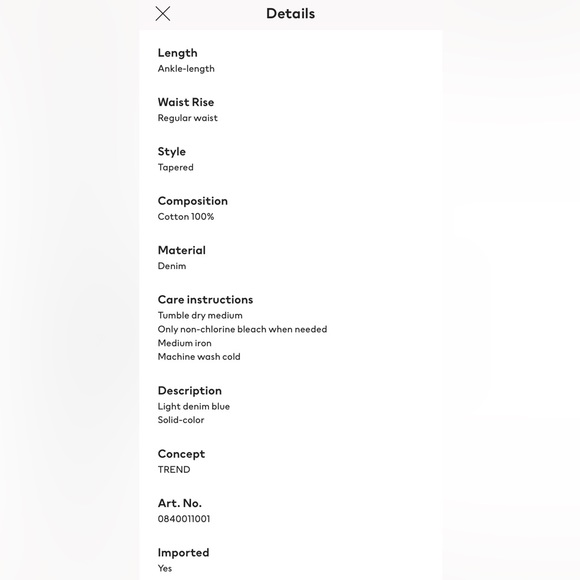 H&M Jeans - Picture 3 of 7